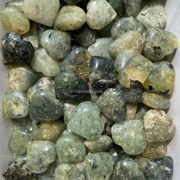 Prehnite Puffy Heart - Image 3