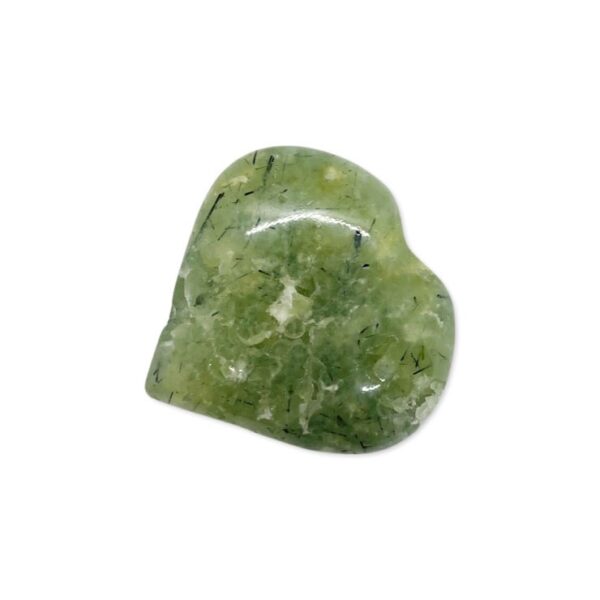 Prehnite Puffy Heart