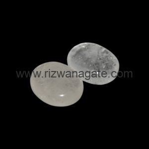 Clear Quartz Palm Stone