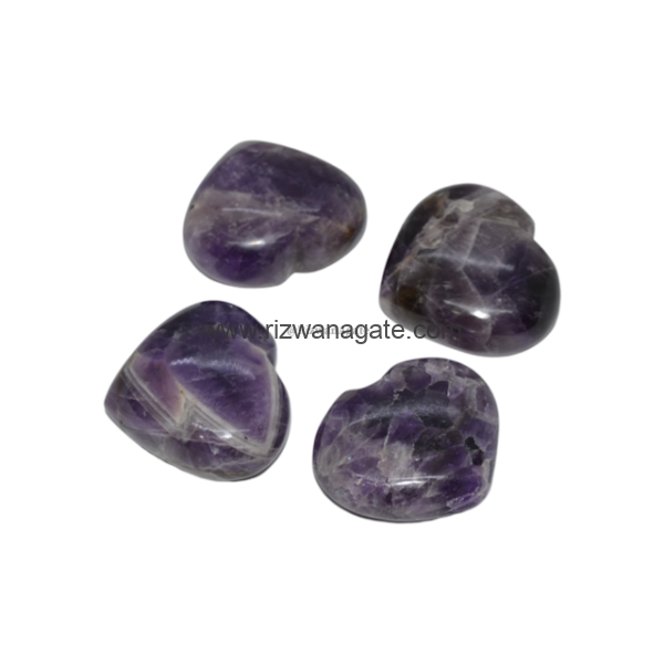 Amethyst Puffy Heart - Image 2