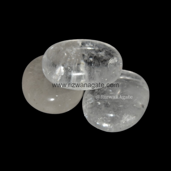 Clear Crystal Quartz Palm Stone - Image 2