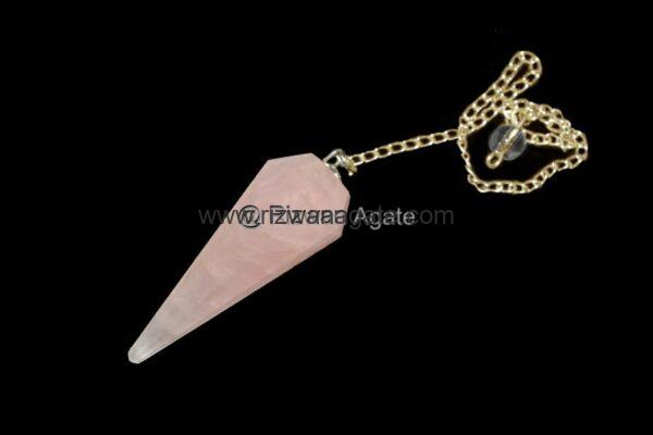 Rose Quartz Pendulum