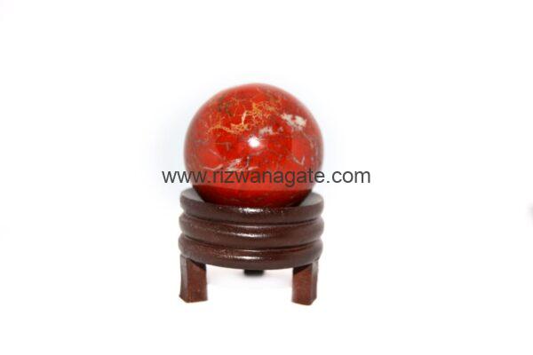 Red Jasper Sphere / Ball - Image 2