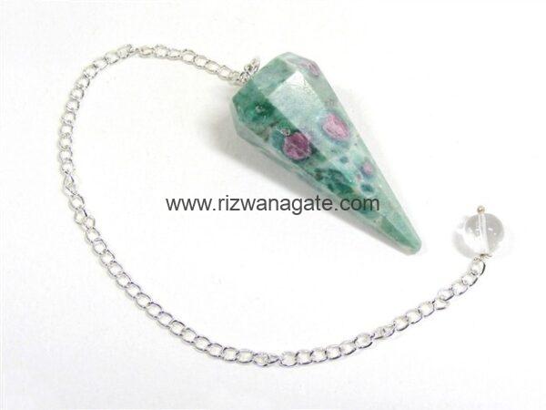 Ruby Kyanite Pendulum