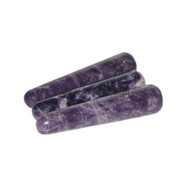 Lepidolite Smooth Massage Wand - Image 2
