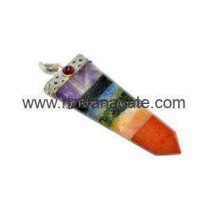 Seven Chakra Cap Pendant