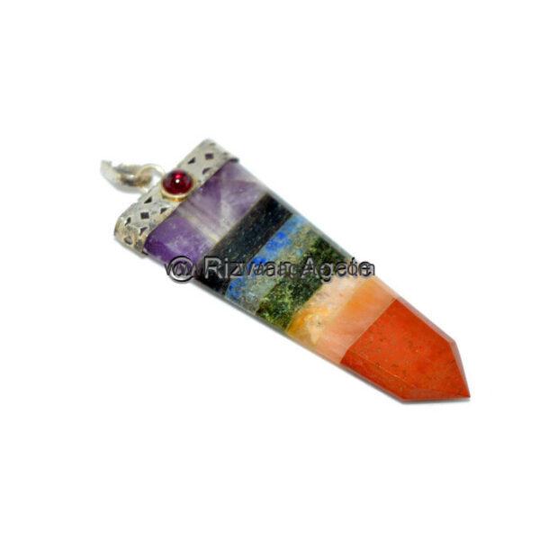 Seven Chakra Cap Pendant