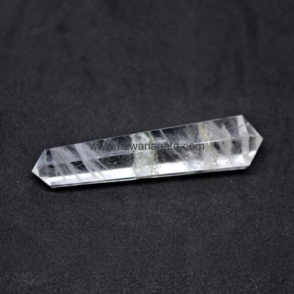 Clear Crystal Quartz Double Point