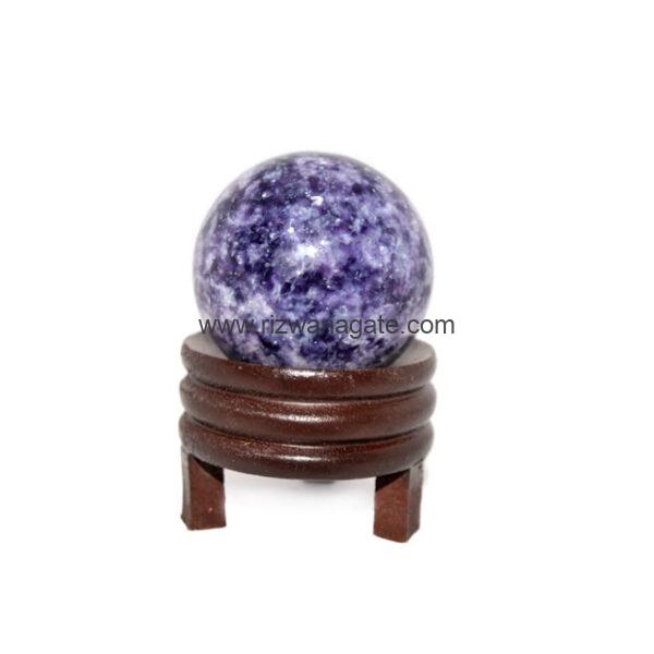 Lepidolite Sphere