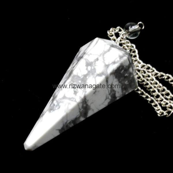 Howlite Pendulum