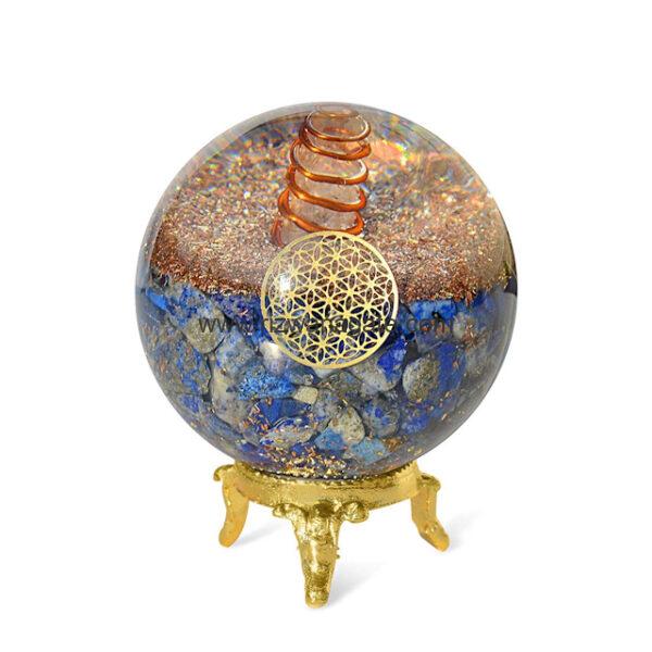 Lapis Lazuli Orgone Sphere