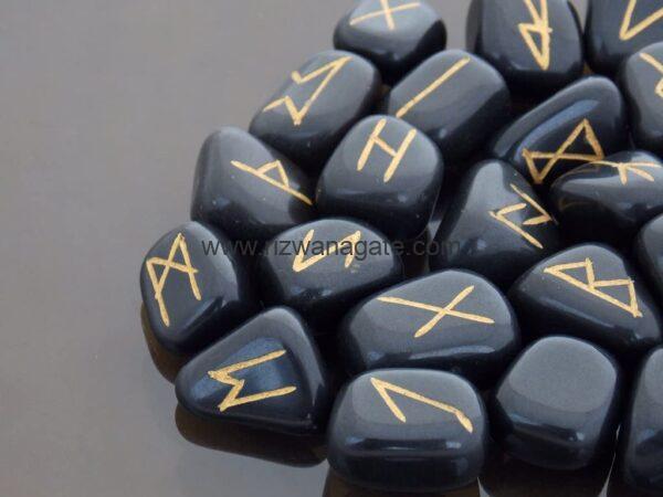 Black Tourmaline Rune Set - Image 4