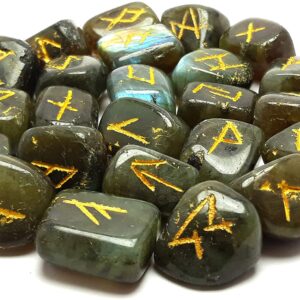 Labradorite Rune Set
