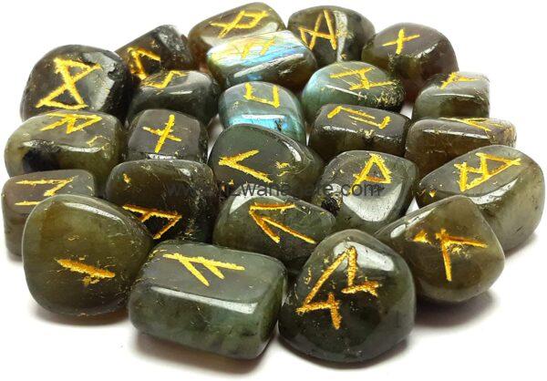 Labradorite Rune Set
