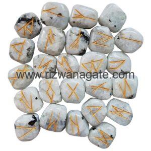 White Moonstone Rune Set
