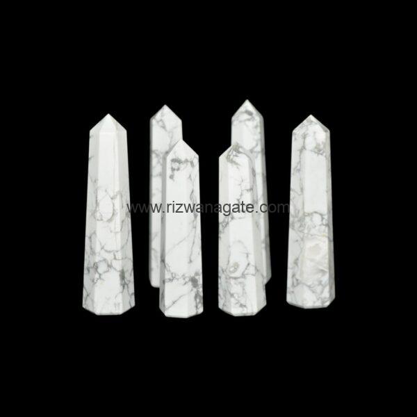 Howlite Pencil Tower