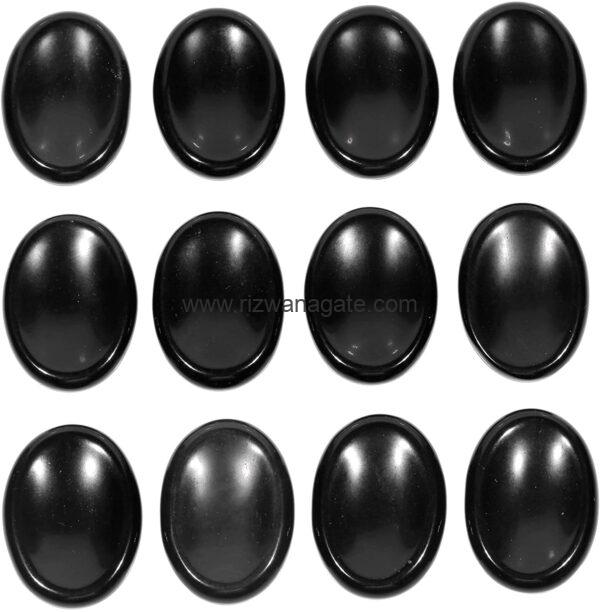 Black Obsidian Worry Stone - Image 3
