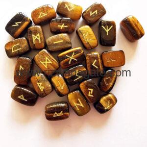 Tiger Eye Rune Set