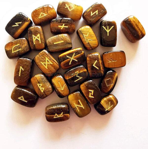 Tiger Eye Rune Set
