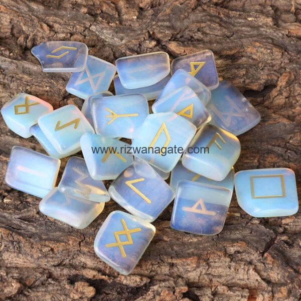 Opalite Rune Set