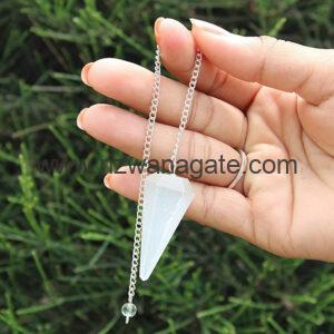 Selenite Pendulum