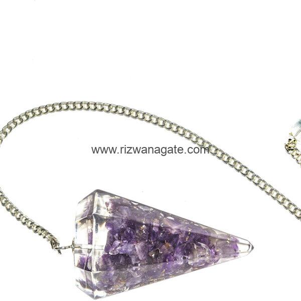 Amethyst Orgone Pendulum - Image 2