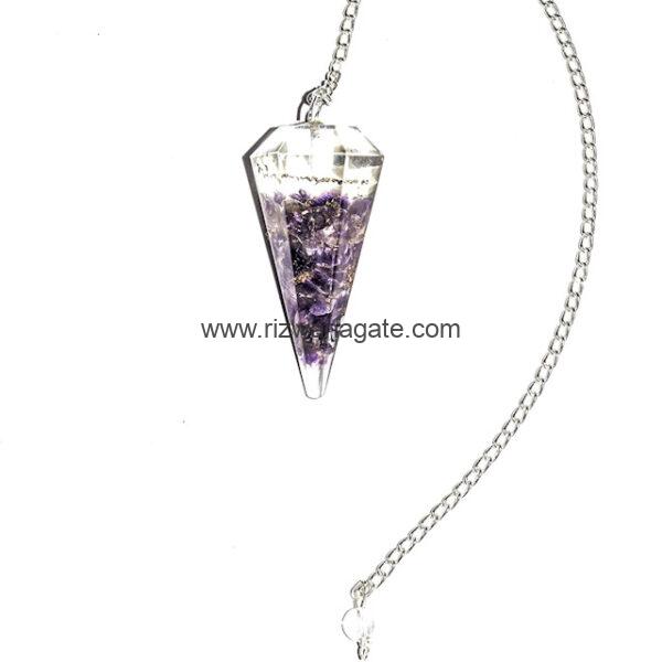 Amethyst Orgone Pendulum - Image 3