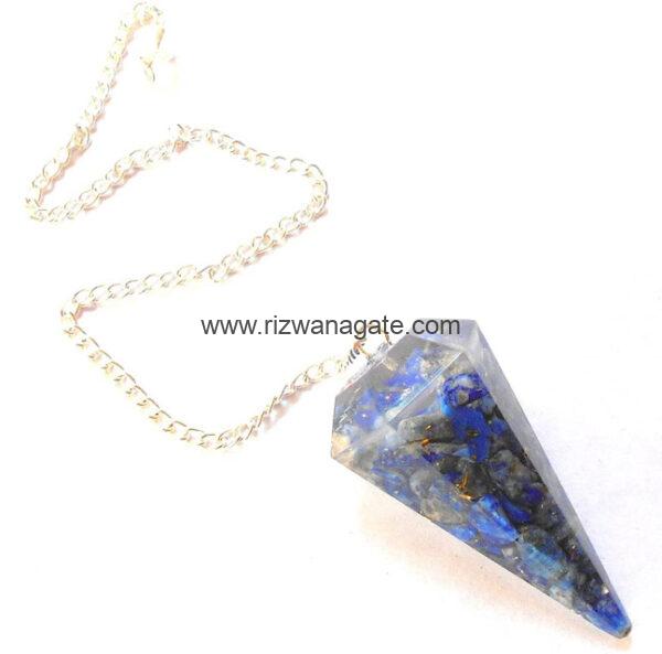 Lapis Lazuli Orgone Pendulum