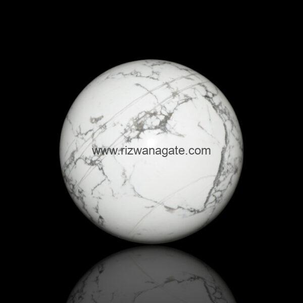 Howlite Sphere
