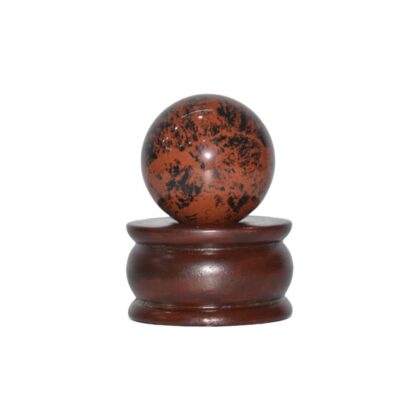 Mahogany Obsidian Sphere